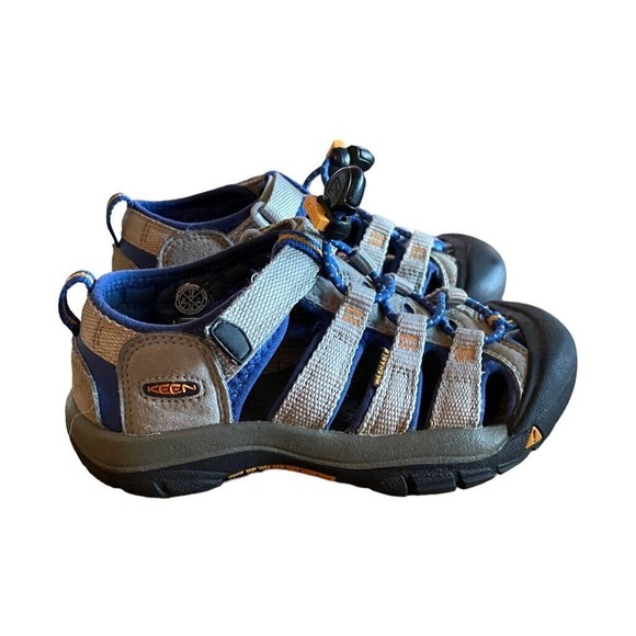 Keen Newport H2 Little Kids Sport Water Hiking Sandals SZ 12 Blue Gray - Picture 2 of 9